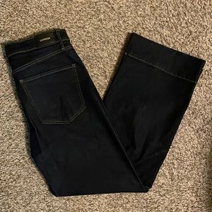 Express high rise wide leg jeans